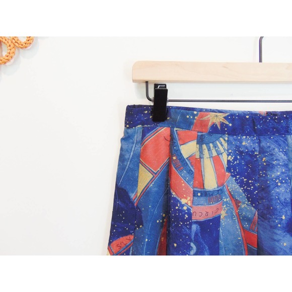 Vintage Lily's of Beverly Hills Celestial Pleated Tennis Skirt, 90s Mini Skirt - Picture 2 of 9